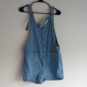 BDG Short Denim Overalls